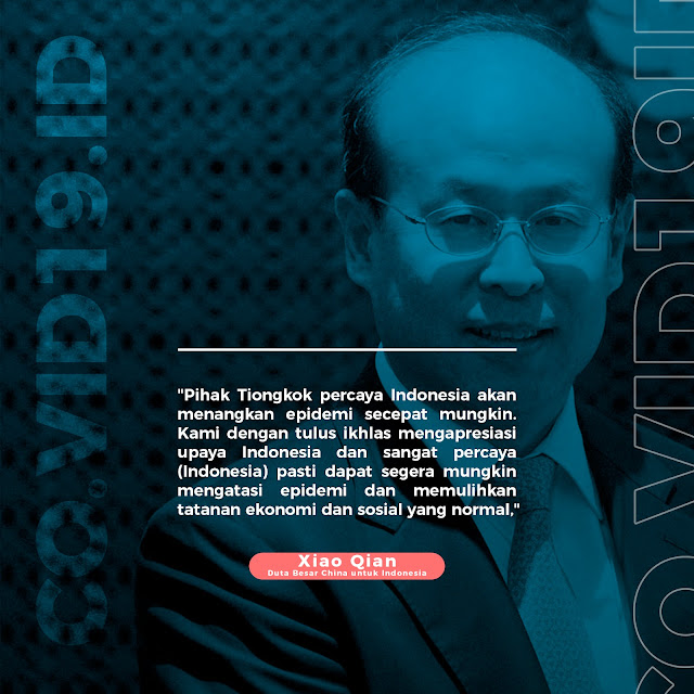 Pemerintah Tiongkok Percaya Indonesia Akan Segera Menagn Melawan Covid-19