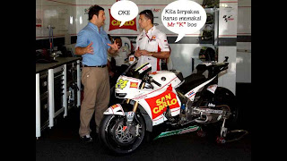 &#91;Lucu gan&#93; Rider Misterius Ini Lebih Hebat dari Valentino Rossi