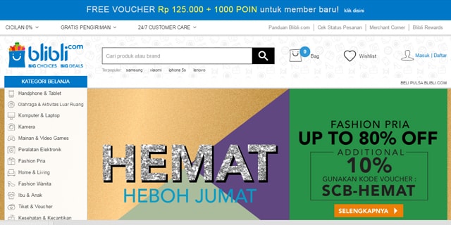 Ini Dia Kumpulan Online Shop yang Terkenal di Indonesia