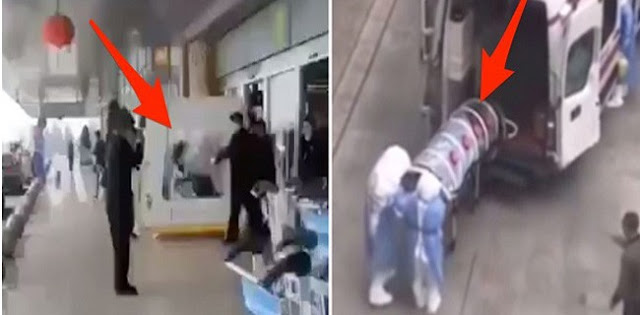 Warga Wuhan Tumbang di Kerumunan &amp; Pinggir Jalan, Kengerian Virus Corona ! 