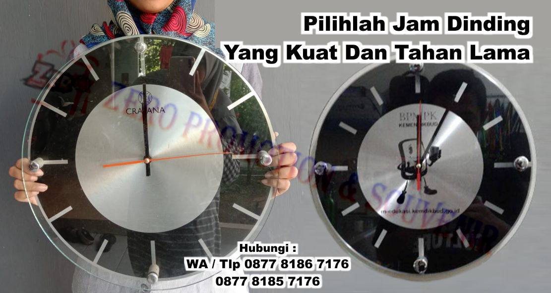  6 Tips Penting Saat Memilih Jam Dinding Untuk Souvenir 