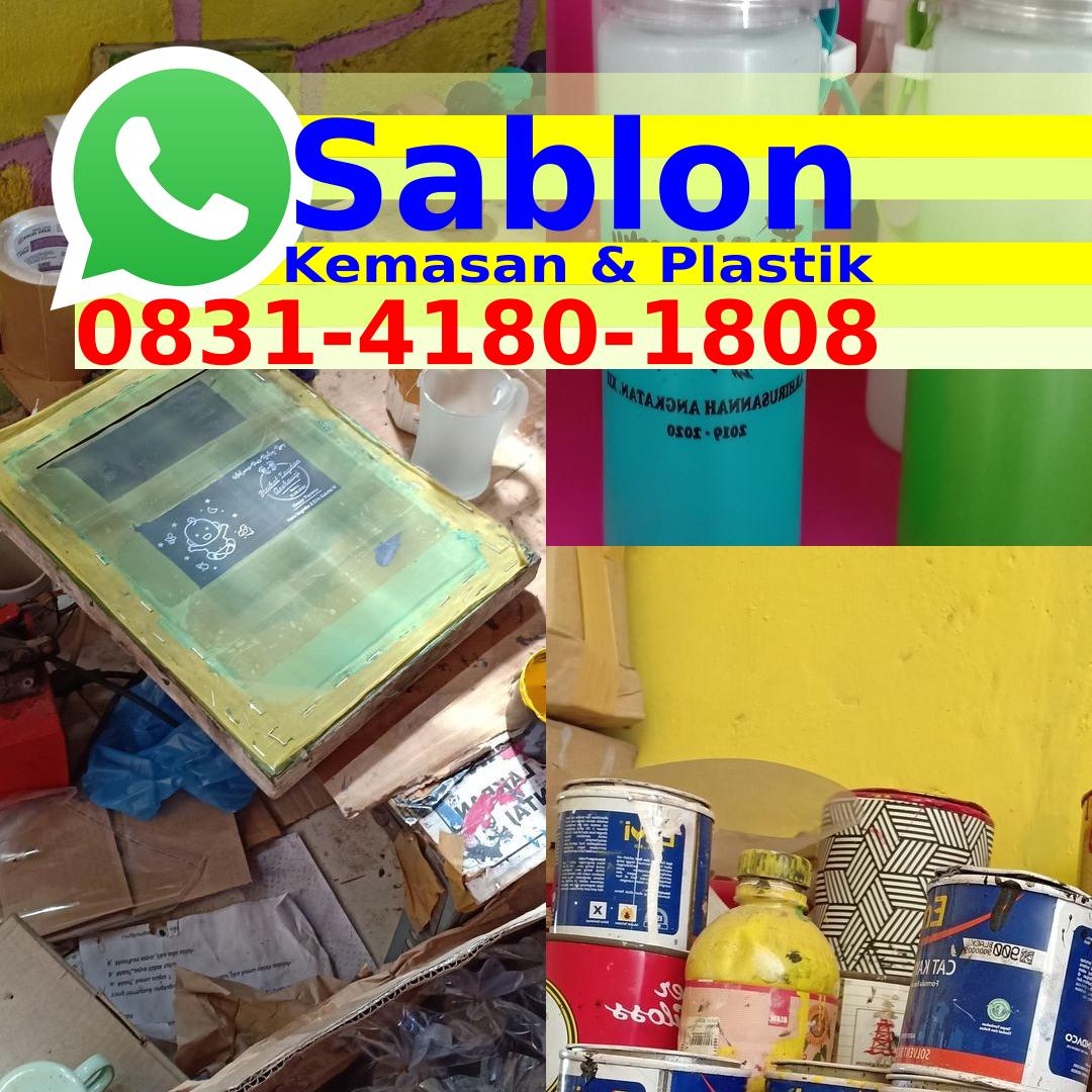 Sablon Pouch Plastik 08౩1·4180·1808(whatsApp)