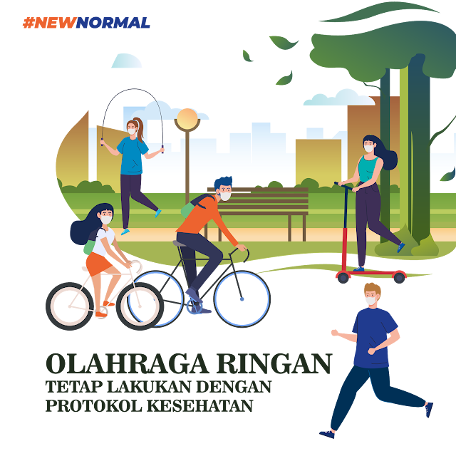 Olahraga Ringan Tetap Lakukan Dengan Protokol Kesehatan