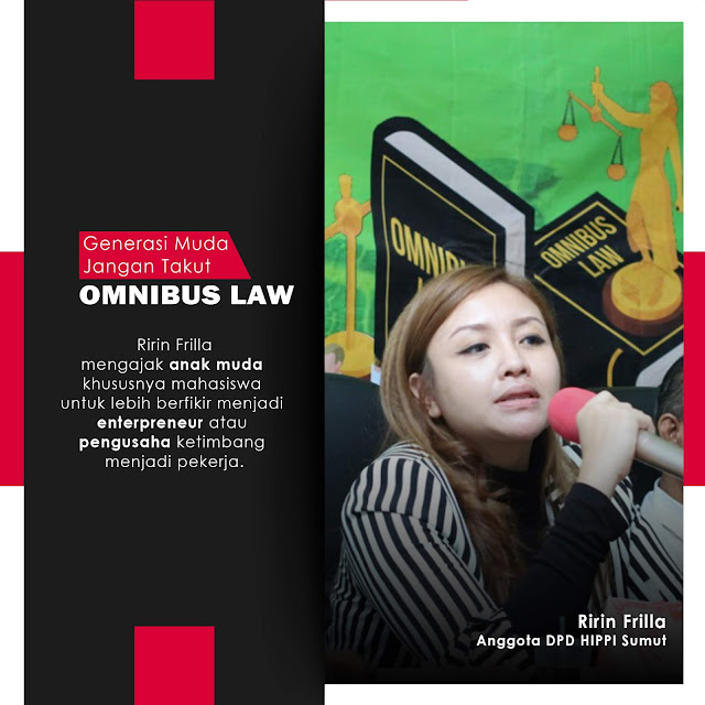 Generasi Muda Jangan Takut Omnibus Law
