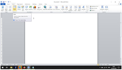 Membuat Jadwal Piket Menggunkan Microsoft Word 2010 