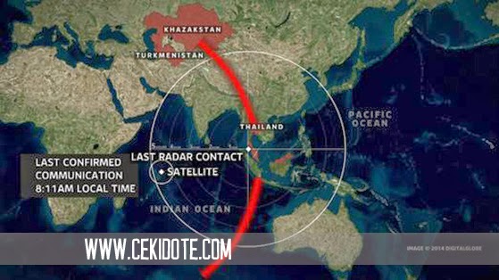 Benarkah MH370 Terbang Dibelakang SIA68 Untuk Menghindari Radar?