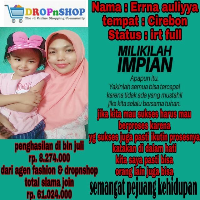 Bisnis Reseller DropnShop Ada Ratusan Testimoni Member-Member Dapat Puluhan Juta