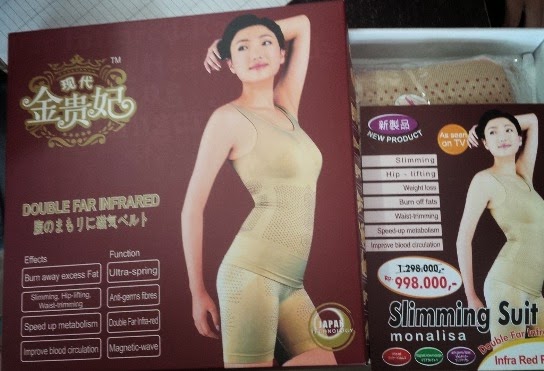 Sliming Suit Korset Pelangsing Slimming Suit Double Infra Red Kozuii