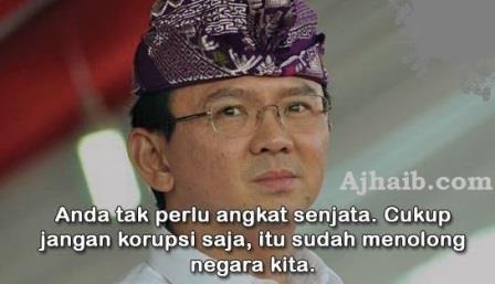 Keren! Berikut Kompilasi Kata-Kata Inspirasi Ahok yang Ceplas-Ceplos