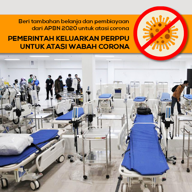 Pemerintah Keluarkan PERPPU Untuk Atasi Wabah Corona
