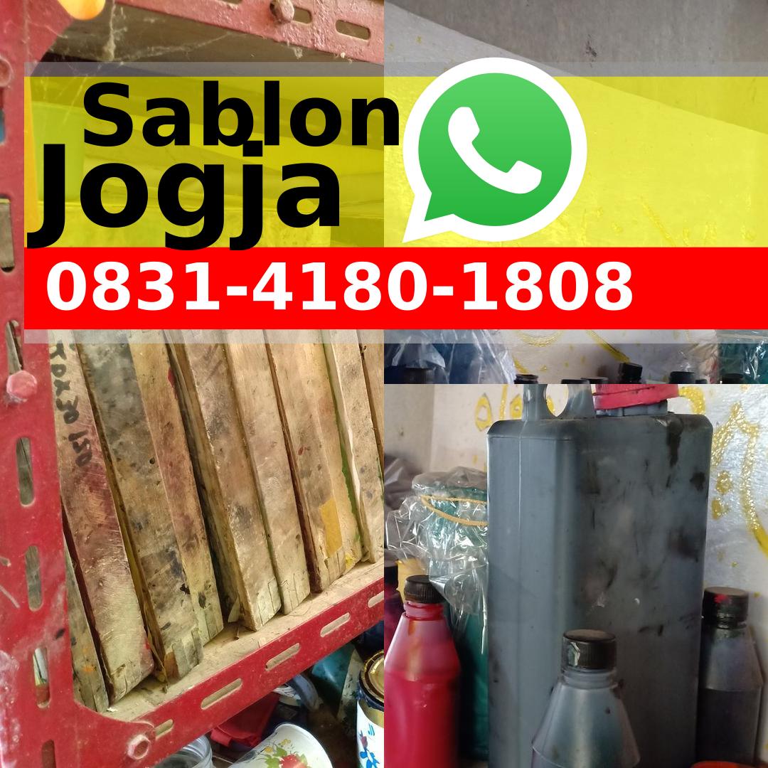 Sablon Baju Satuan Yogyakarta 08З1~Ꮞ180~1808{WA}