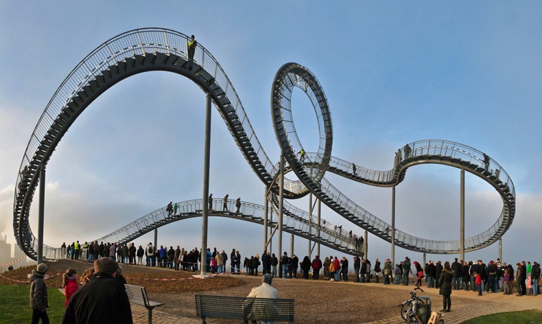 &#91;WOW&#93; Rollercoaster unik bagi Pejalan Kaki.. 