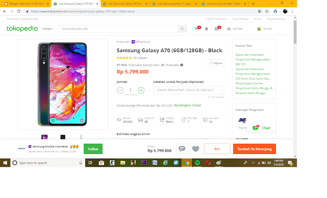 Harga Mantul, Ini Gan 4 Smartphone Samsung Harga 4 - 5 Jutaan Paling Recommended