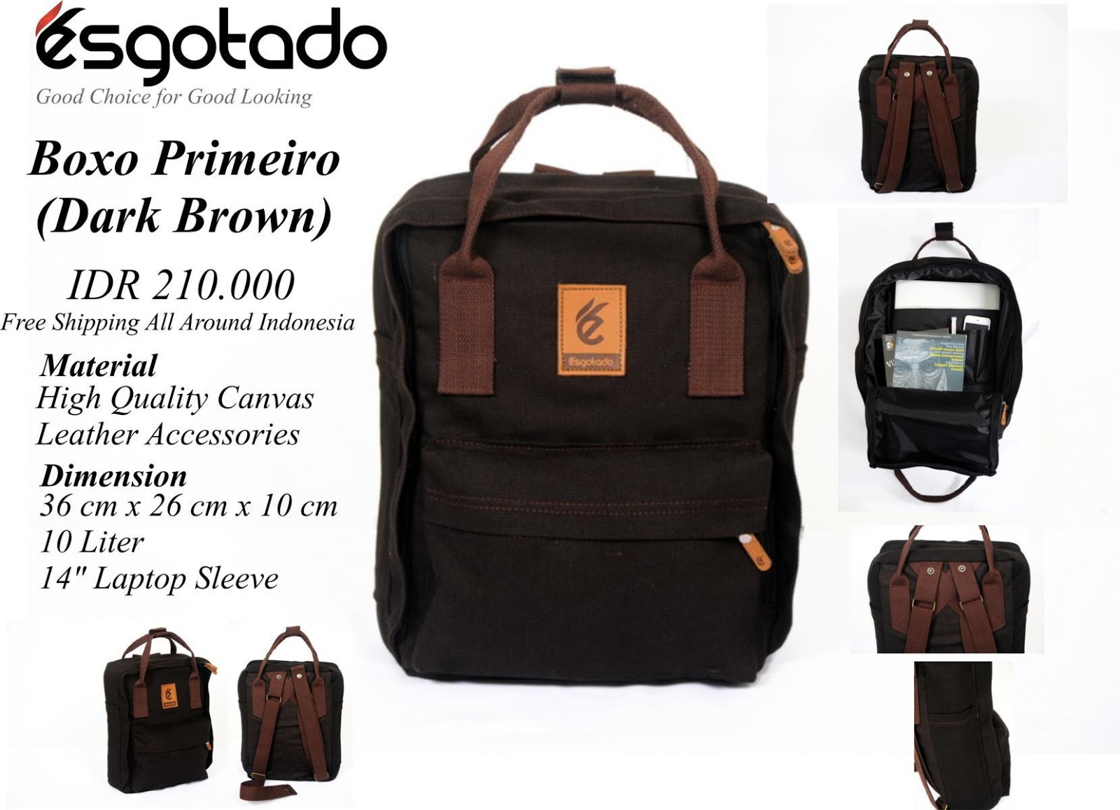 ╨╥╨╥╨╥╨ ESGOTADO ₪ Bag / Tas / Ransel ₪ Good Choise for Good Looking ╨╥╨╥╨╥╨