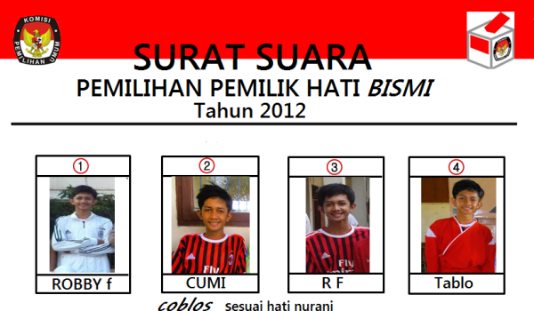 SURAT SUARA YANG GOKIL ABIS