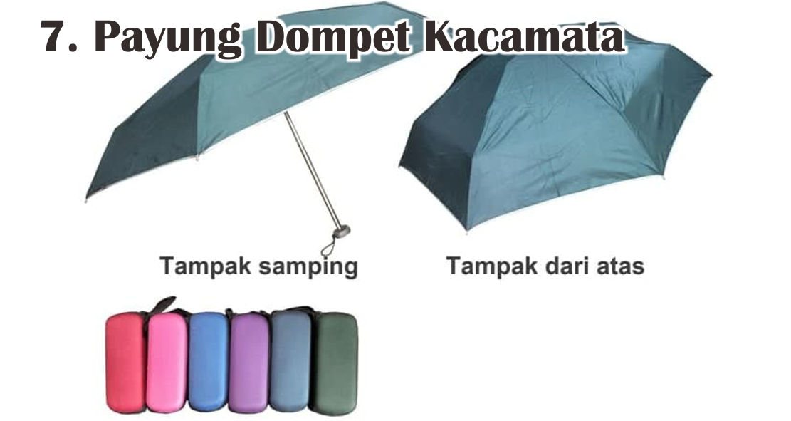  7 Model Payung Keren Untuk Dijadikan Souvenir dan Merchandise Promosi 