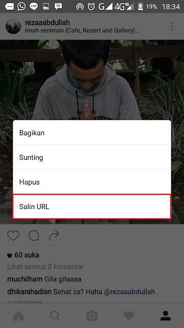 Begini gan cara download foto/video dari Instagram di Android tanpa ROOT