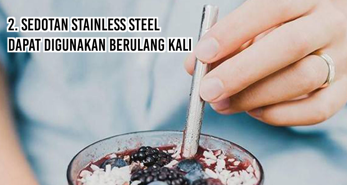 Alasan Kenapa Kita Harus Beralih Menggunakan Sedotan Non-Plastik