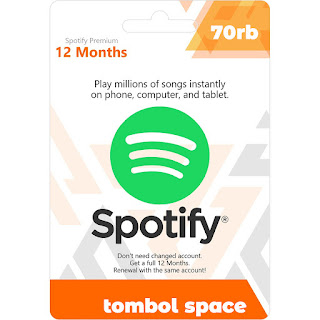 Spotify Premium Upgrade 1 Tahun