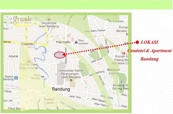 Condotel & Apartemen La Grande Merdeka Tamansari Bandung MD171