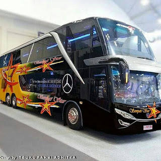 Trend Bus dengan Chassis Triple Axle di Indonesia