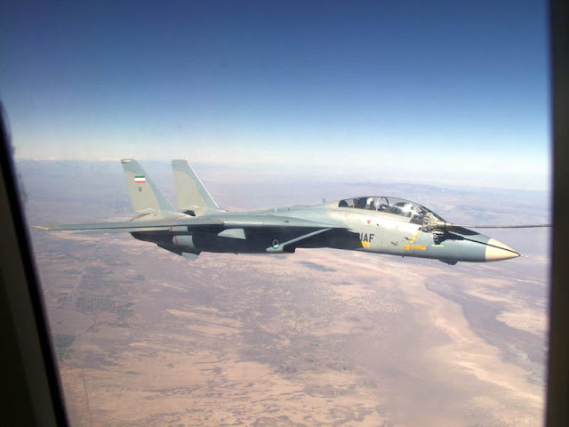 **Iran Air Force: Satellites and F-14 Tomcats Jet Fighter**