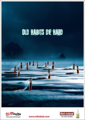 Iklan-Iklan Poster Mengerikan Akibat Merokok