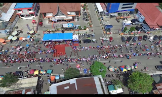 Begini Indahnya Pawai dan Karnaval Dilihat Dari Drone
