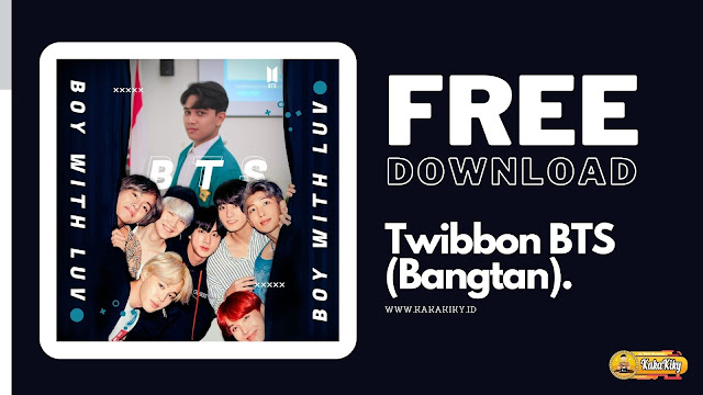 Download Twibbon Bingkai Foto BTS Gratis!