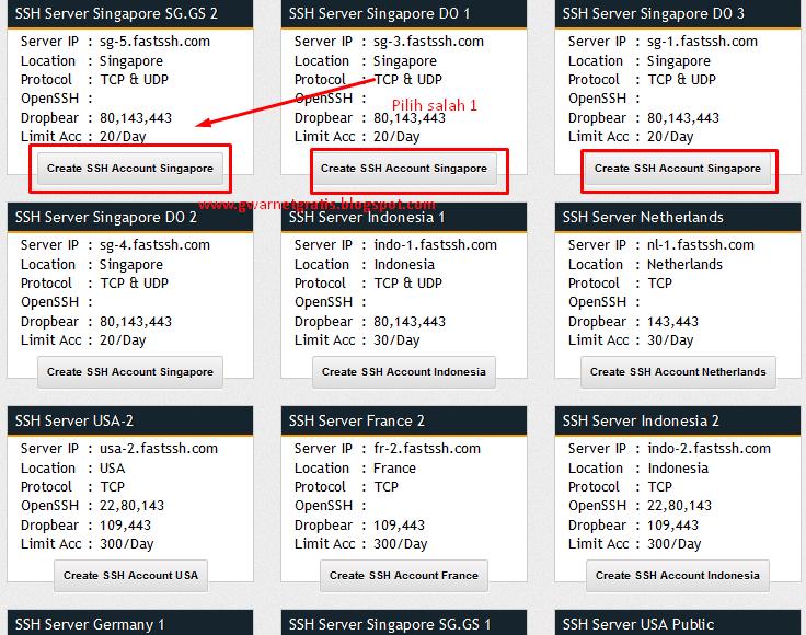 Cara Membuat Akun SSH Gratis Dalam 5 Menit