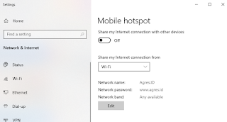 Cara Mudah Menjadikan Laptop Sebagai Hotspot Wifi
