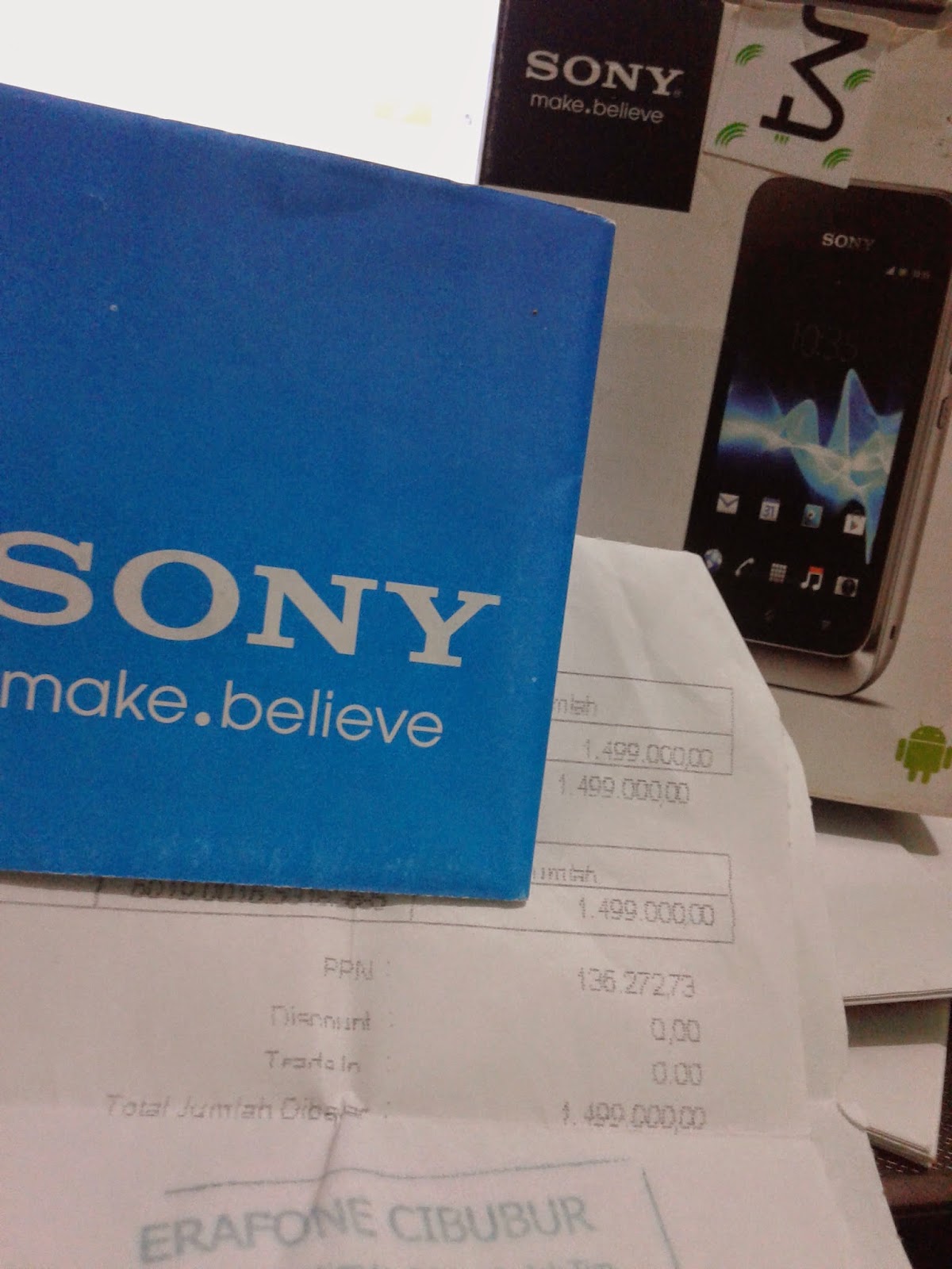 Jual Sony Experia Tipo ST21i2 dual sim MURAH ( siap COD )
