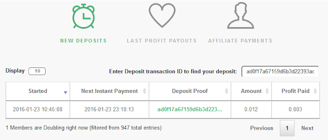 Jadikan bitcoinmu 2X dalam 96 jam, dibayar 4% perjam langsung masuk wallet kamu!! 