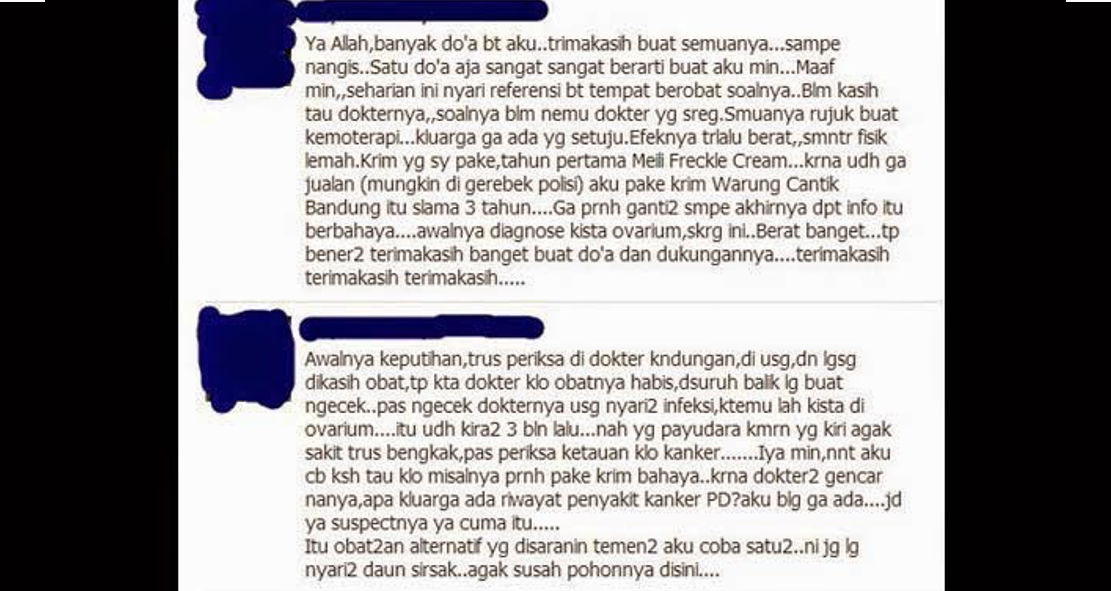  6 Bahaya Nyata Jika Menggunakan Krim Pemutih Palsu !