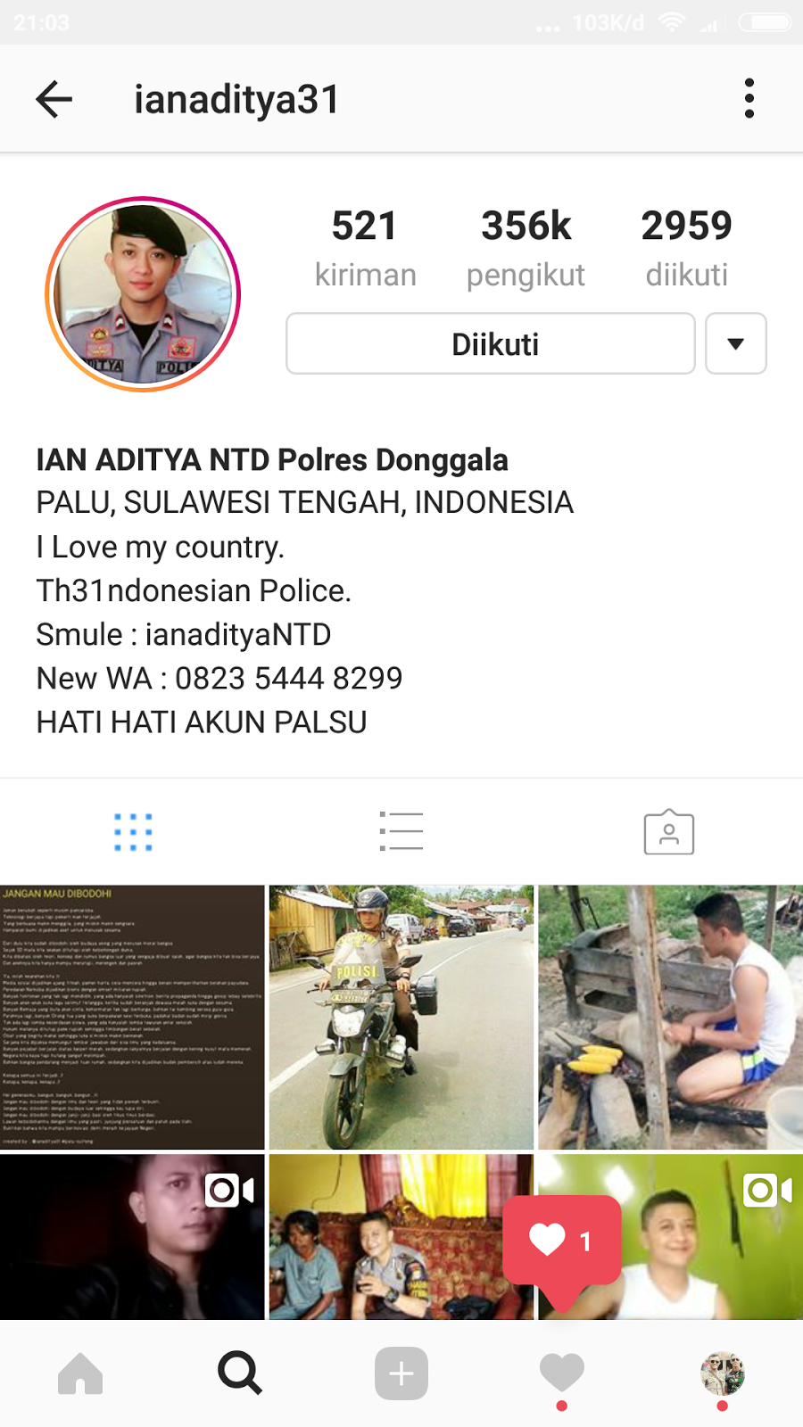 10 Akun Instagram Polisi Ganteng Dengan Lebih 100000 Pengikut (2017)