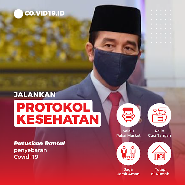 Mari Kita Jalankan Protokol Kesehatan Yang Sudah Dibuat
