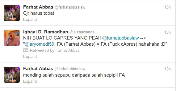 Twitter Legenda Dari Farhat Abas