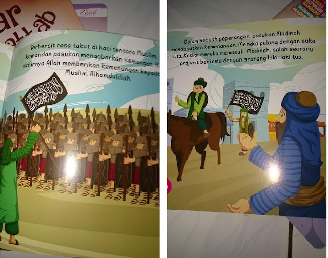Miris, Buku Anak Terbitan Ziyad Surakarta Bergambar Bendera Tauhid Khas HTI