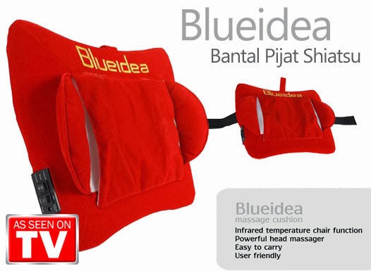 Bantal Pijat Blueidea alat Pijat Kepala Murah