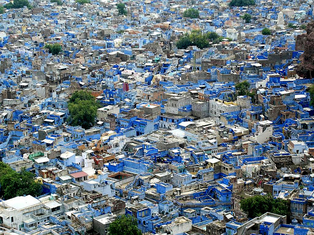 Kota Jodphur, Sebuah Kota Biru di India