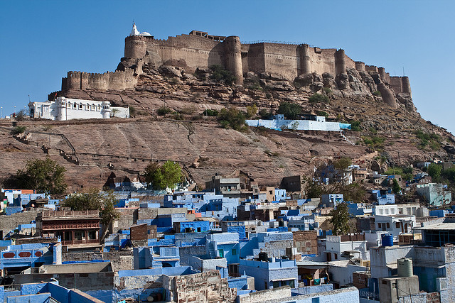 Kota Jodphur, Sebuah Kota Biru di India