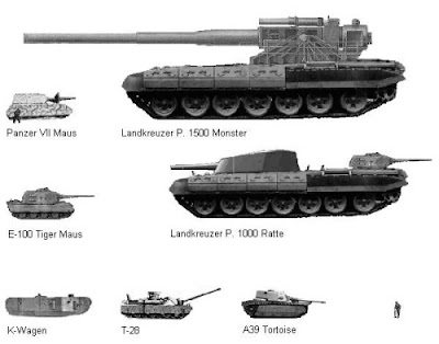 LandKruezer,proyek tank terbesar jerman di perang dunia II