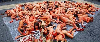 Gokiel !! 150 Laki-laki dan Perempuan Bugil Ditengah jalan