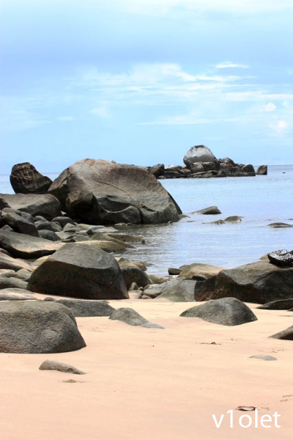 Keunikan Pantai Burung Mandi dkk - Belitung Timur