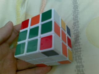 Belajar main Rubik 3 x 3 x 3