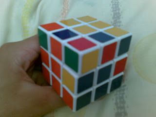 Belajar main Rubik 3 x 3 x 3