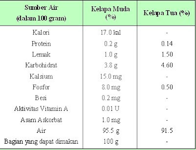 Manfaat dan Kandungan Buah Kelapa