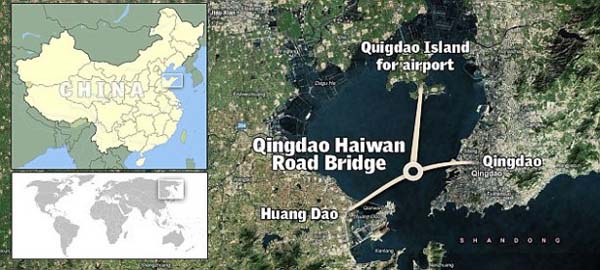 &#91;HOT NEWS!!!!&#93; Jembatan Laut Terpanjang Didunia Oleh Cina &#91;PIC++&#93;