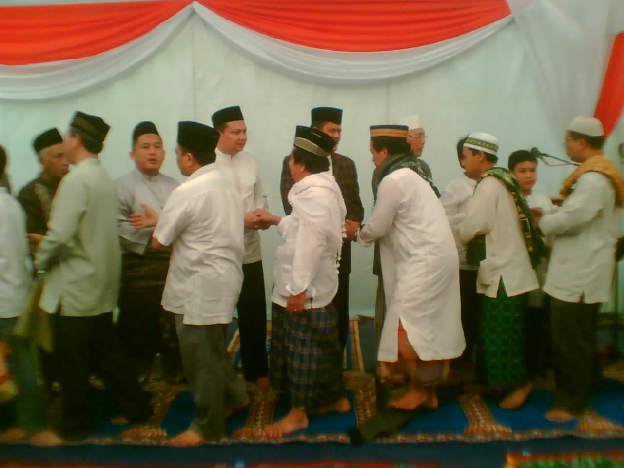 Suasana Idul Fitri (Natal juga sama) di Kampung Ane Gan, Jayapura - Papua 