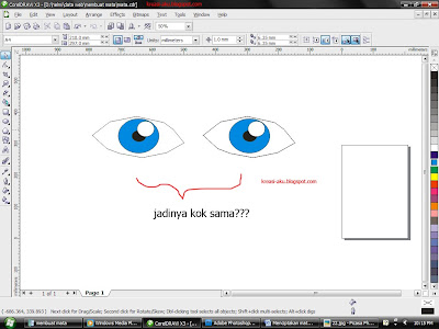 Ane ajarin ni...Membuat Kepala,Mata,Telinga Dengan CorelDraw (kmaren ada yg request)